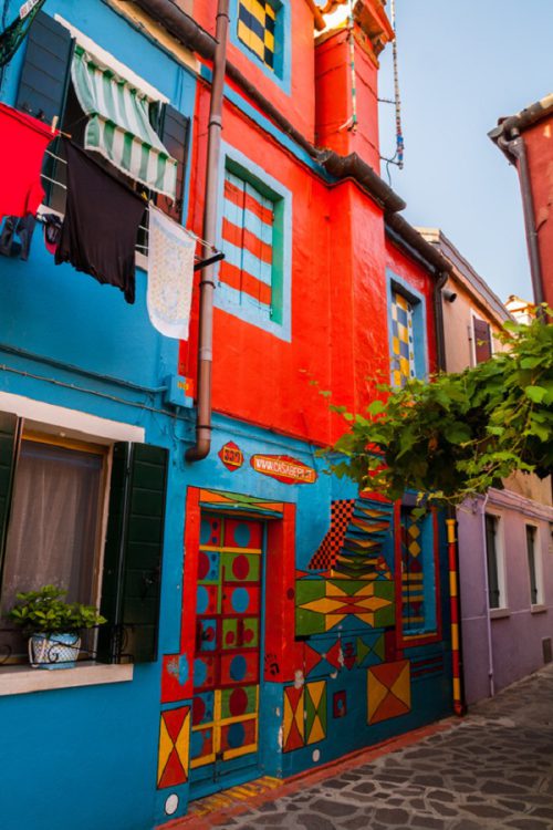 Casa di Bepi, Burano, Venezia, Veneto, Italia